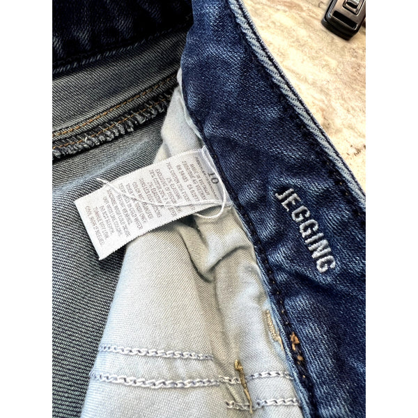 American Eagle Medium Wash Jeggings Size 10