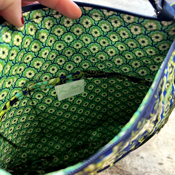 NWT Vera Bradley Rhythm & Blues Hipster Crossbody Bag
