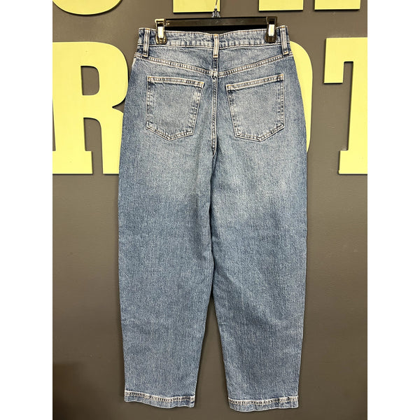 Free Assembly Wide Leg Barrel Style Jeans Size 0