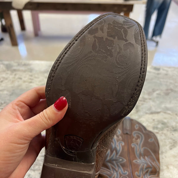 Ariat Women's Heritage R-Toe Western Boots Size 9B