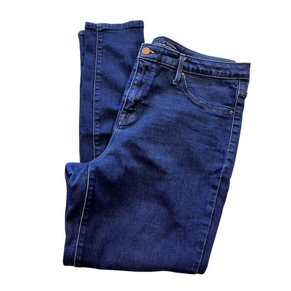 Mossimo High Rise Dark Wash Jegging Size 12