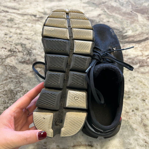 On Running Cloud X Women's Black Athletic Shoes Size 7