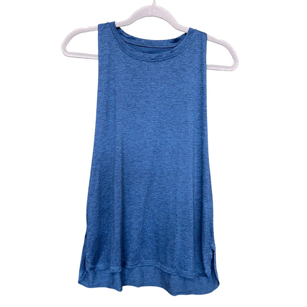 Brushed Blue Workout Tank Top Size Small