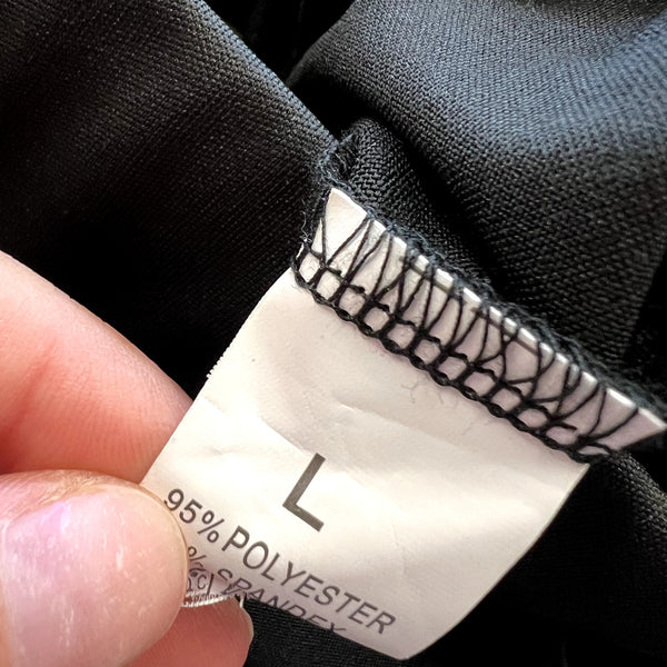 Women's Black Athletic Running Shorts Size Large