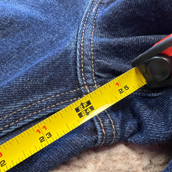 Old Navy High Rise Slouchy Straight Dark Wash Jeans Size 12