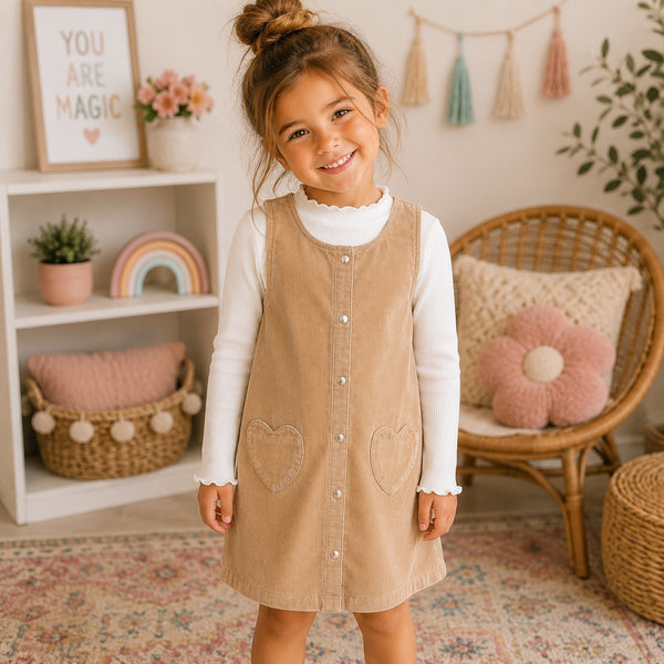 Old Navy Brown Corduroy Dress Size 6T