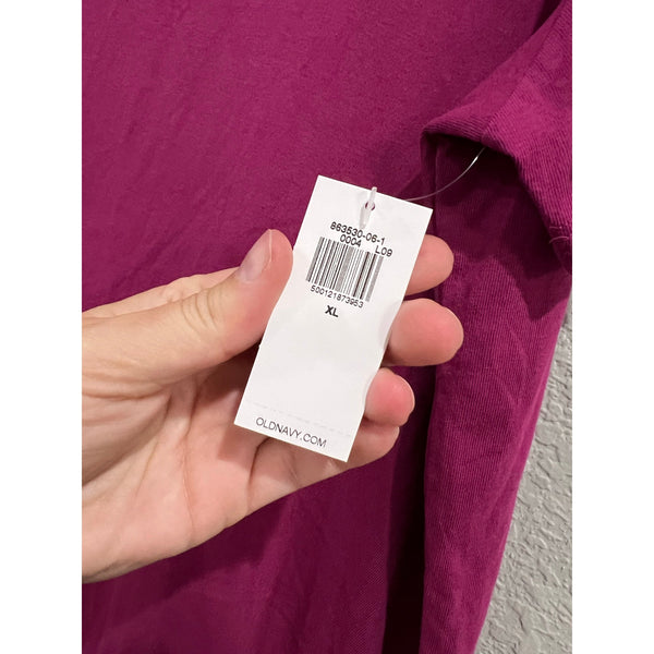 NWT Old Navy Magenta T-Shirt Dress Size XL
