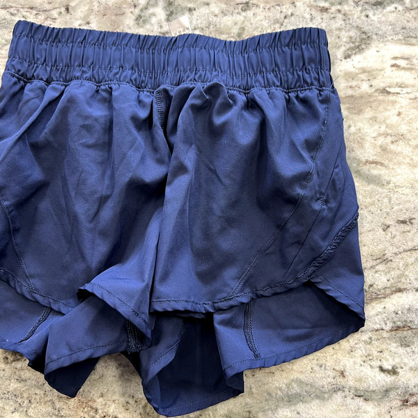 Women's Navy Athletic Running Shorts Size 6