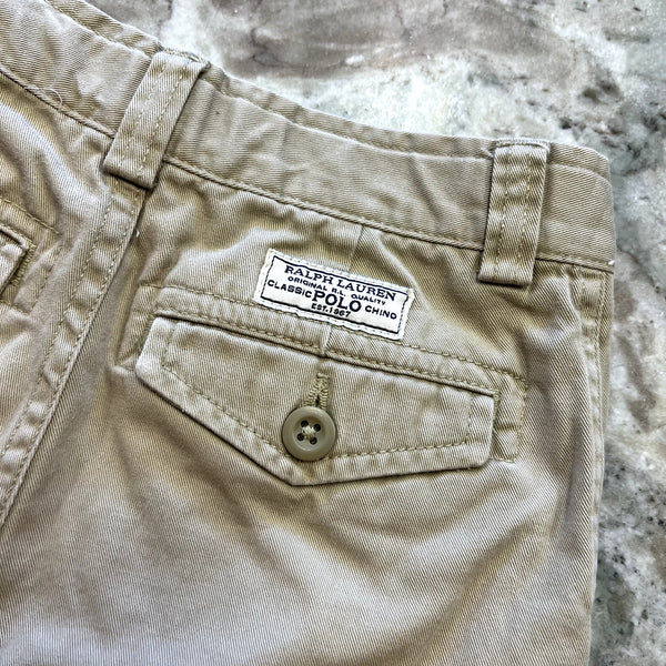 Polo Ralph Lauren Boys Khaki Cargo Shorts Size 6