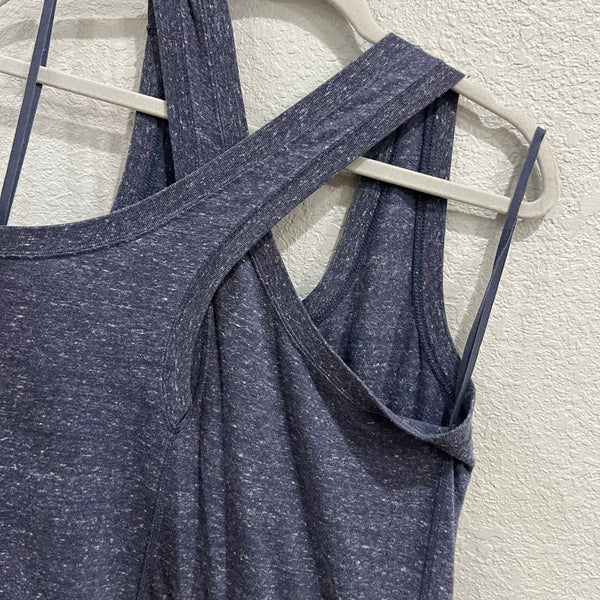 Nike Ash Blue Criss Cross Back Jogger Jumpsuit Large