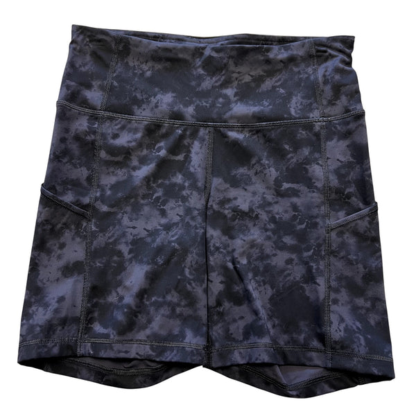 Crz Yoga Black Biker Shorts Size Medium