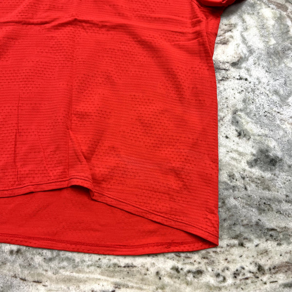 Spyder Active Red Fitted Athletic Top Size Small