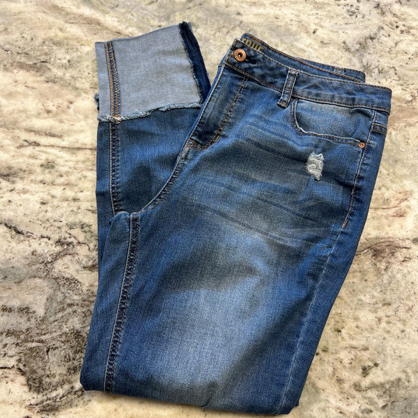 True Craft Distressed Skinny Jeans Size 15