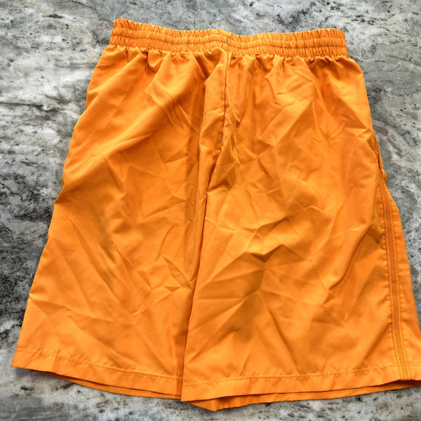 Nike Dri Fit Orange Unlined Athletic Shorts Size Youth XL
