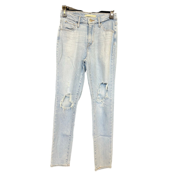 Levi's 721 High Rise Light Wash Skinny Ankle Jeans Size 26