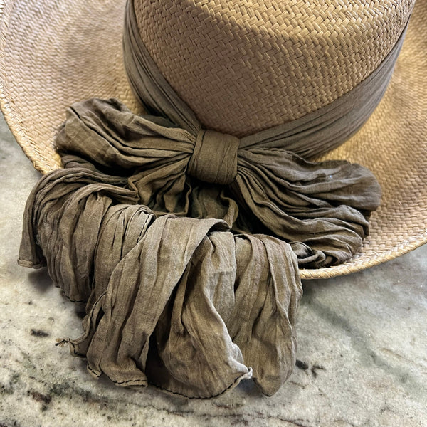 Summer Straw Hat with Bow