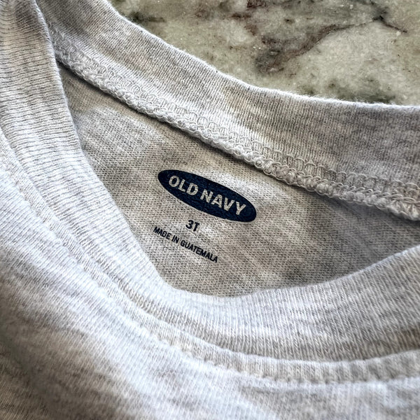 Old Navy Construction Graphic Tee Size 3T