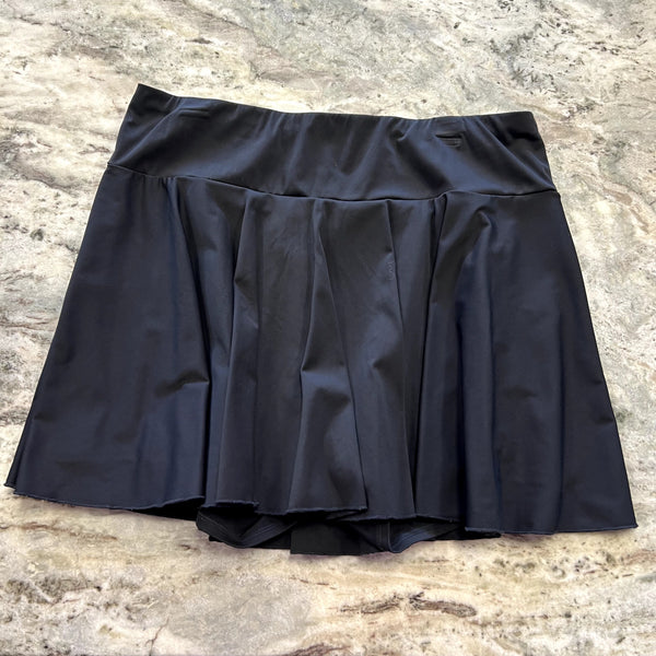 Women's Black Athletic Skort Size 3XL