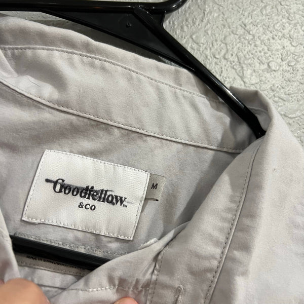 Goodfellow & Co Light Gray Casual Button Down Shirt Medium