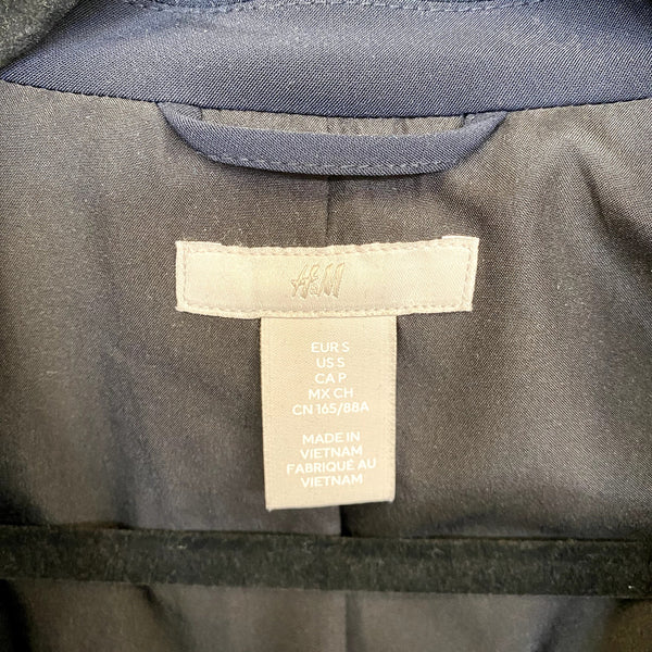 H&M Navy Blazer Size Small