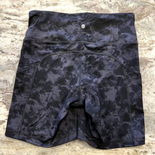 Crz Yoga Black Biker Shorts Size Medium