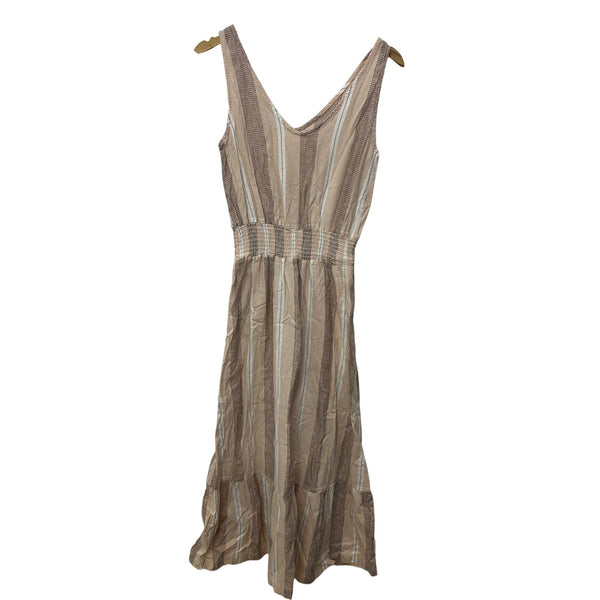 Four Dreamers Blush Pink Midi Dress Size Small