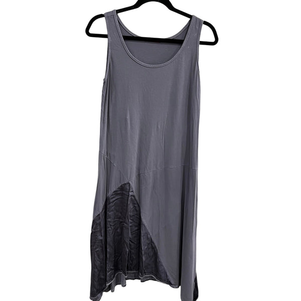 Women's Slate Gray Sleeveless Midi Dress Medium