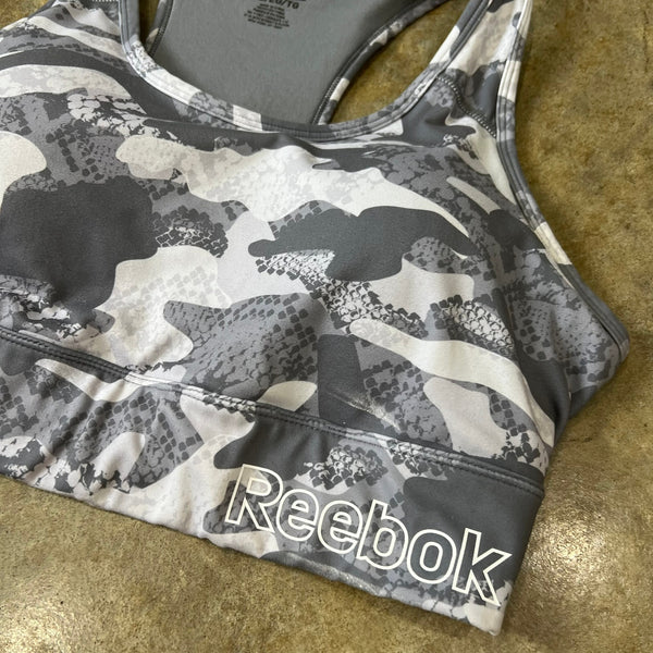 Reebok Marble Padded Sports Bra Size XL
