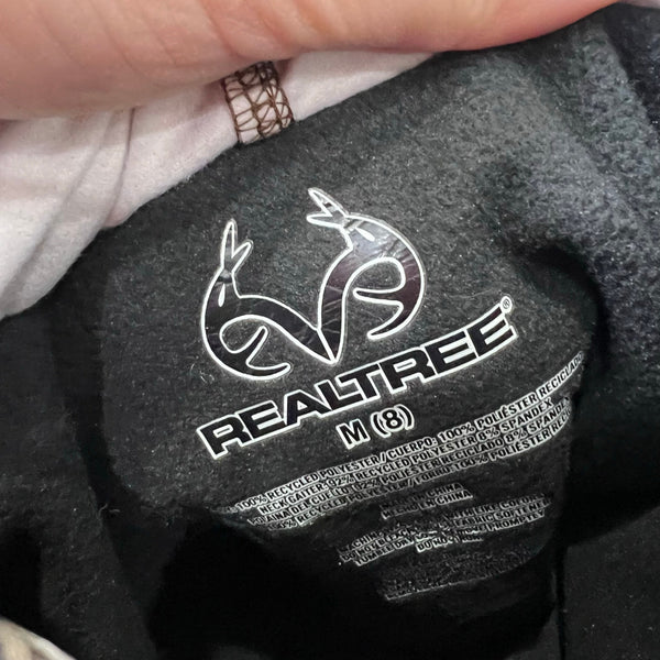 Realtree Boys Hooded Camo Pullover Size Medium (8)