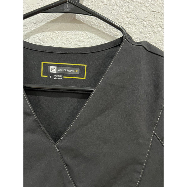 Wonderwink HP Black Scrub Set Small