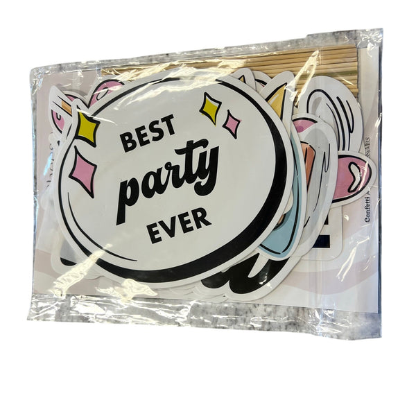 NEW Best Party Ever Bachelorette Photobooth Props