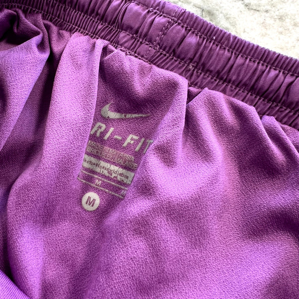 Nike Tempo Dri Fit Purple Running Shorts Medium