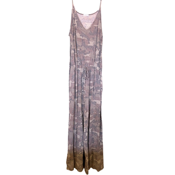 Jodifl Boutique Camo + Black Star Print Sleeveless Jumpsuit