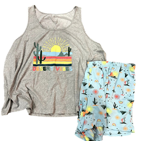Joyspun Desert Vibes Two Piece Pajama Set 2XL