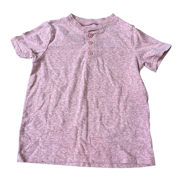 Garanimals Heather Red Boys Henley Top Size 4T