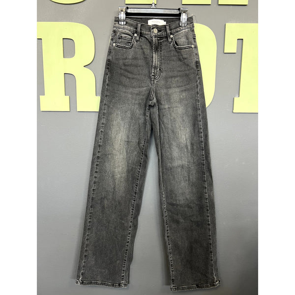 Hidden Black Straight Leg Jeans Size 24