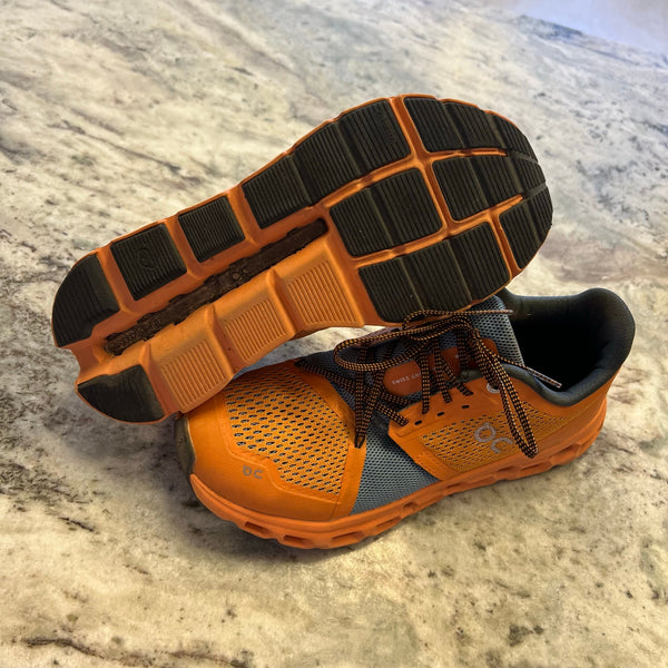On Running Cloudstratus Orange Sneakers Men's Size 8