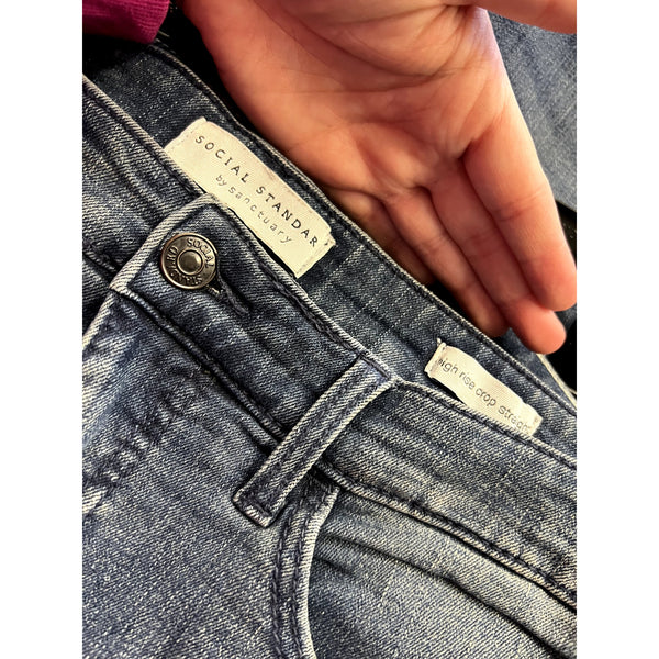 Social Standard by Sanctuary High Rise Crop Ankle Jeans Size 10