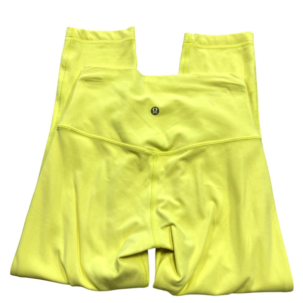Lululemon Neon Yellow Leggings Size 4
