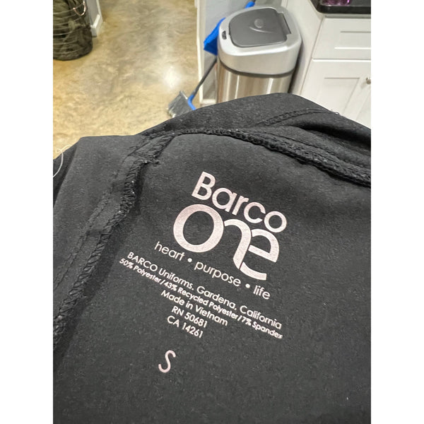Barco One Black Scrub Set Size Small