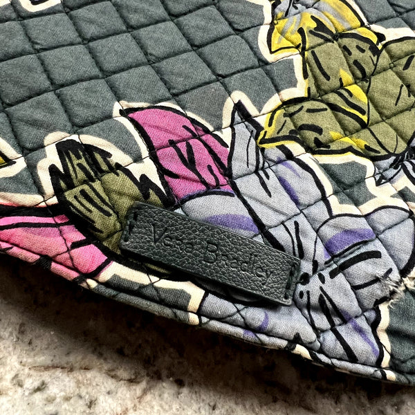 Vera Bradley Carson Shoulder Bag "Falling Flowers"