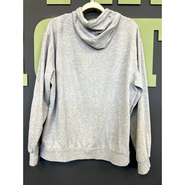 Star Wars Mandalorian Yoda Unisex Gray Graphic Hoodie Size Large