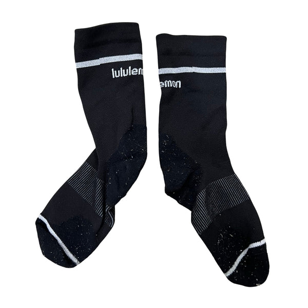 Lululemon Black Tall Socks Size Medium Regular