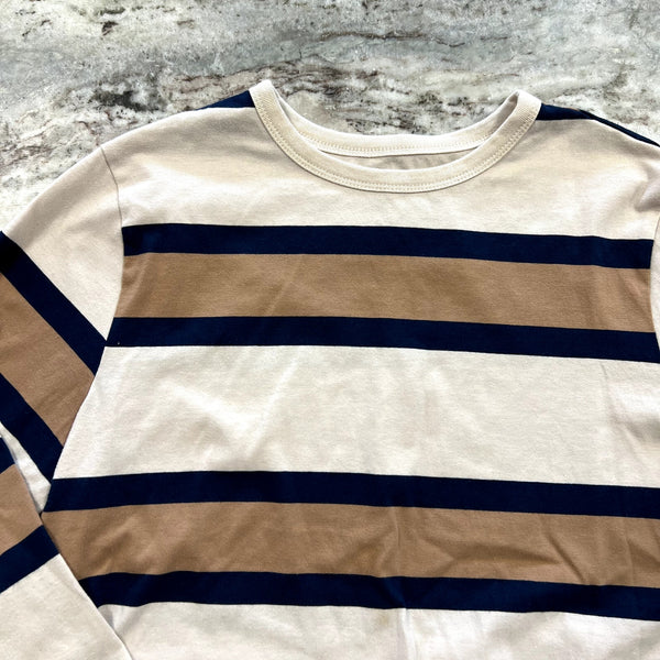 NWOT Wonder Nation Boys Striped Long Sleeve Top Size XL