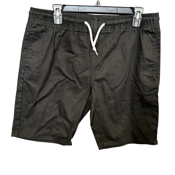 Red Rhino Men's Black Denim Elastic Waist Shorts Size XL