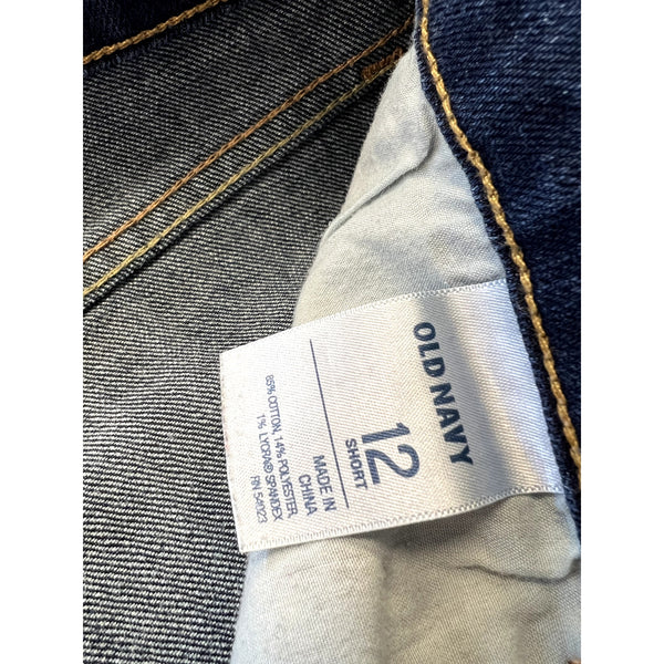 Old Navy The Flirt Dark Wash Jeans Size 12