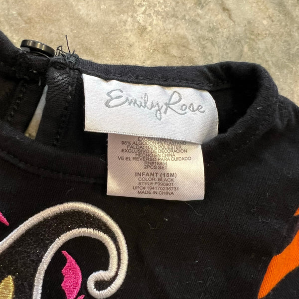 Emily Rose Halloween Cat Tutu Outfit 18 Mo