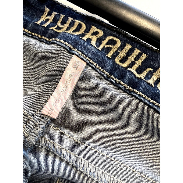 Hydraulic Nolita Mid Rise Curvy Micro Bootcut Jeans Size 14