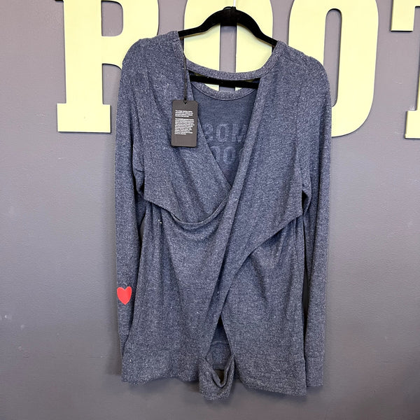 NWT Chaser Navy Blue Graphic Sweatshirt Size XL
