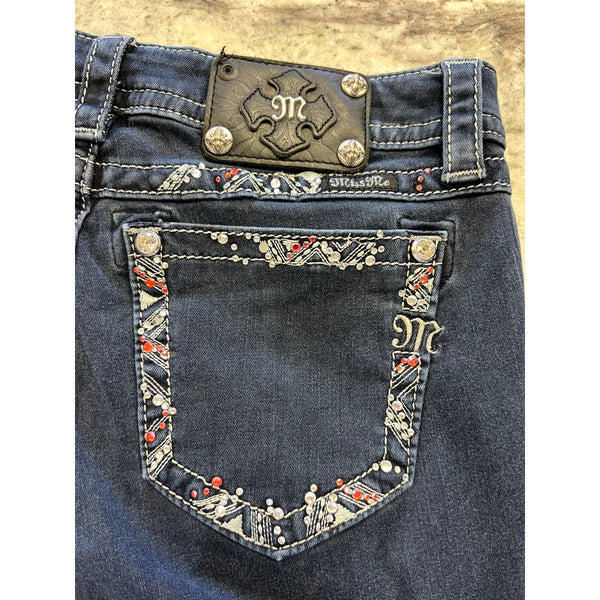 Miss Me Dark Wash Easy Skinny Jeans Size 28